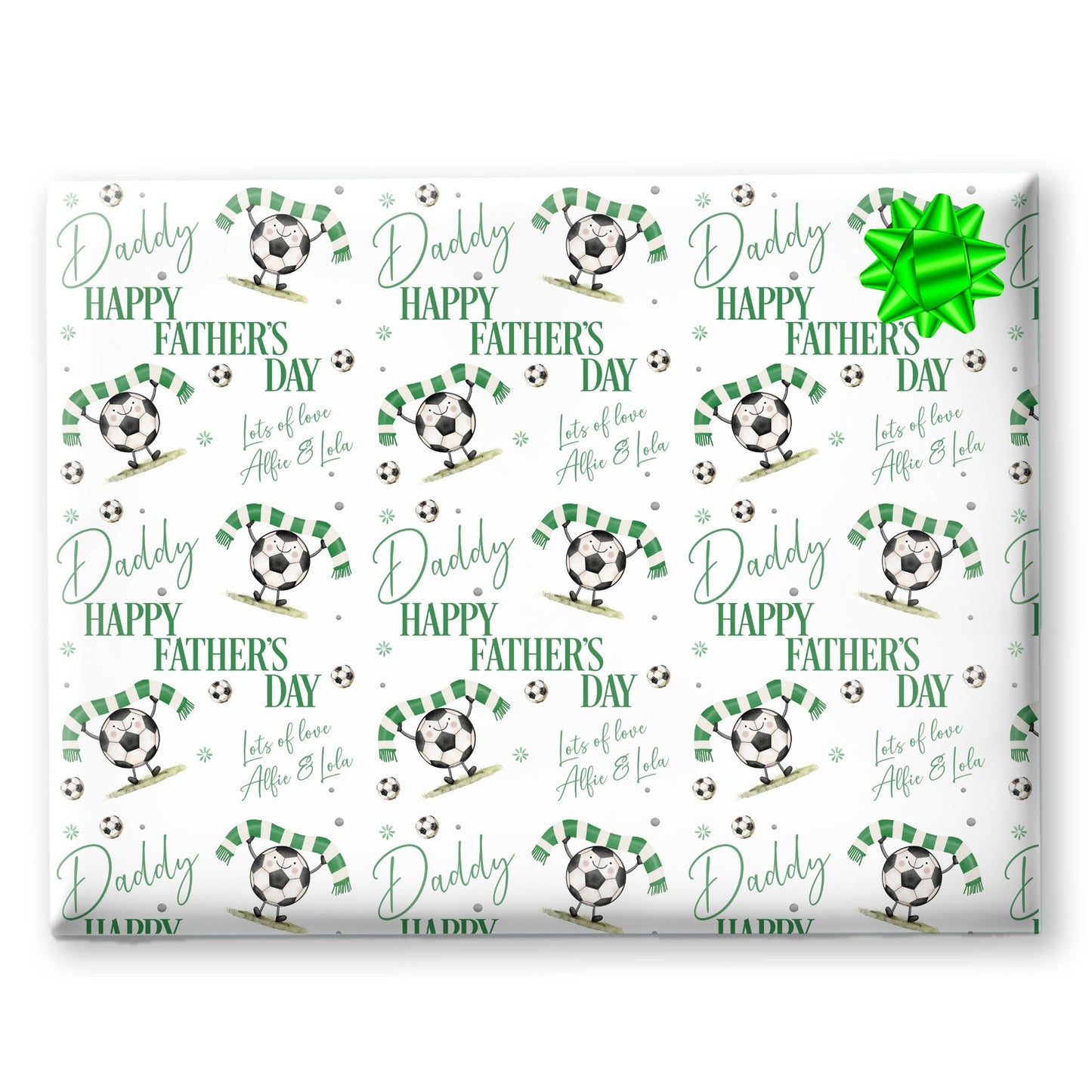 Personalised Gift Wrapping Paper Fathers Day