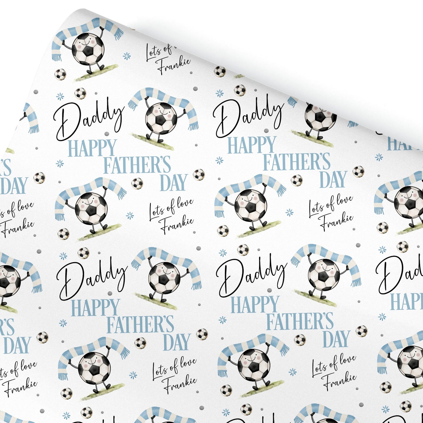 Personalised Gift Wrapping Paper Fathers Day