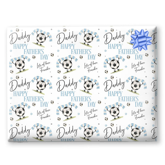 Personalised Gift Wrapping Paper Fathers Day