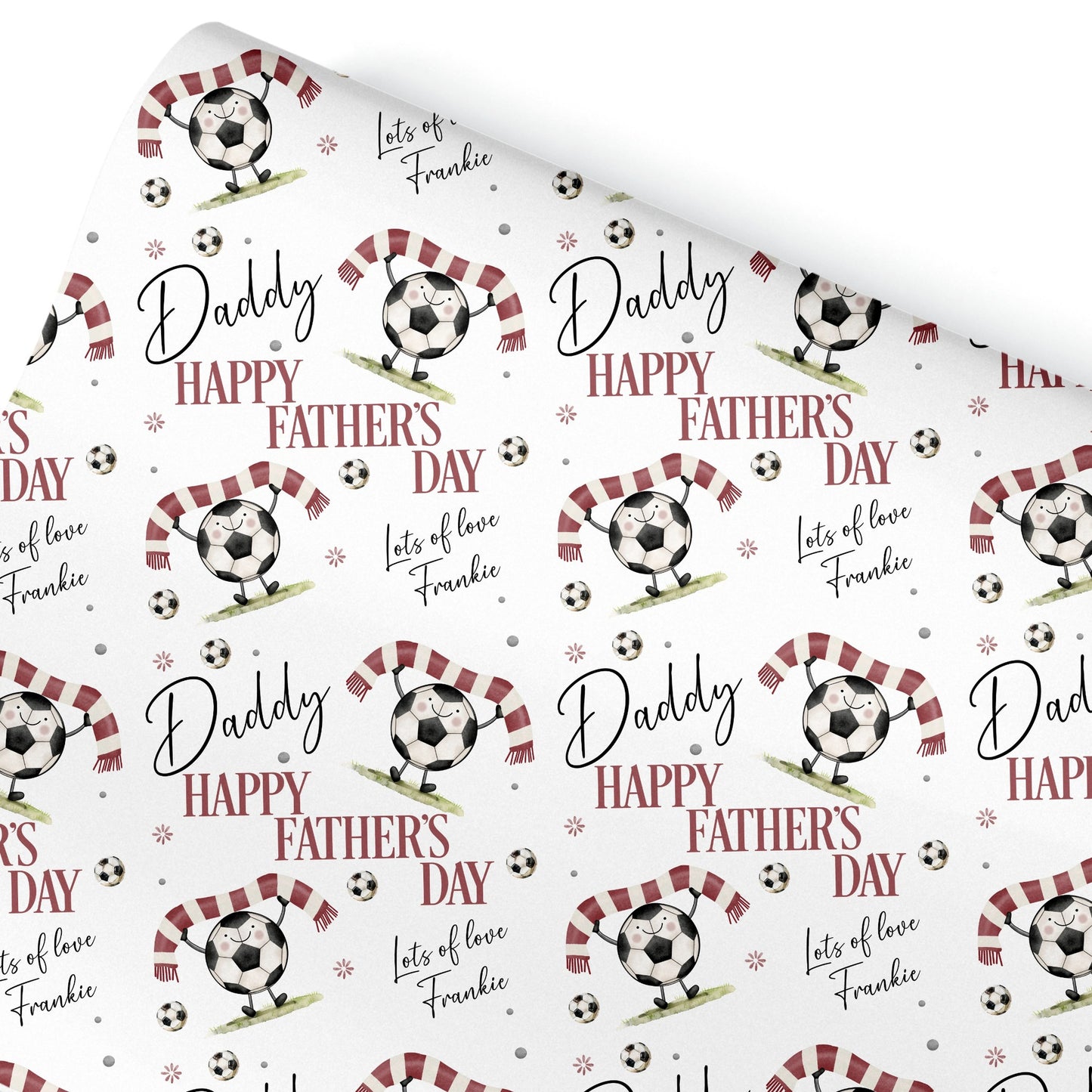 Personalised Gift Wrapping Paper Fathers Day
