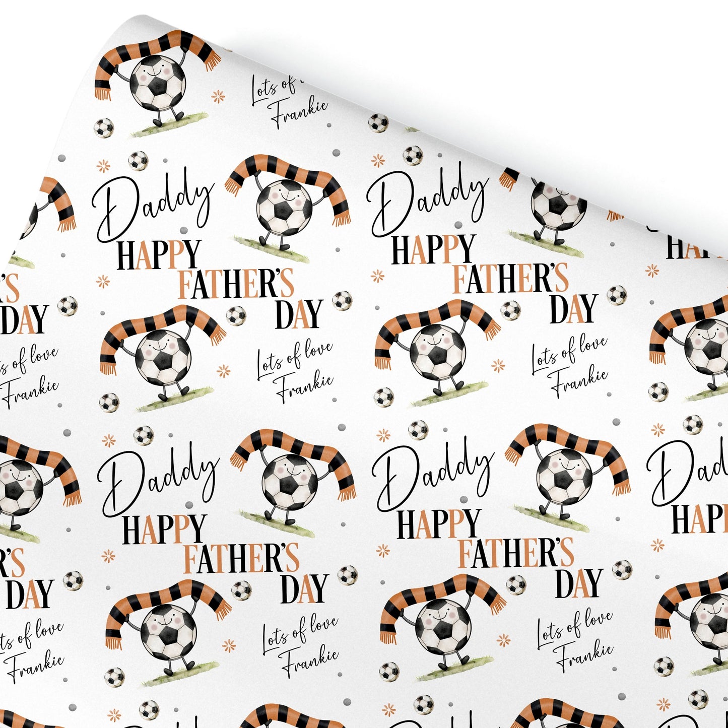 Personalised Gift Wrapping Paper Fathers Day