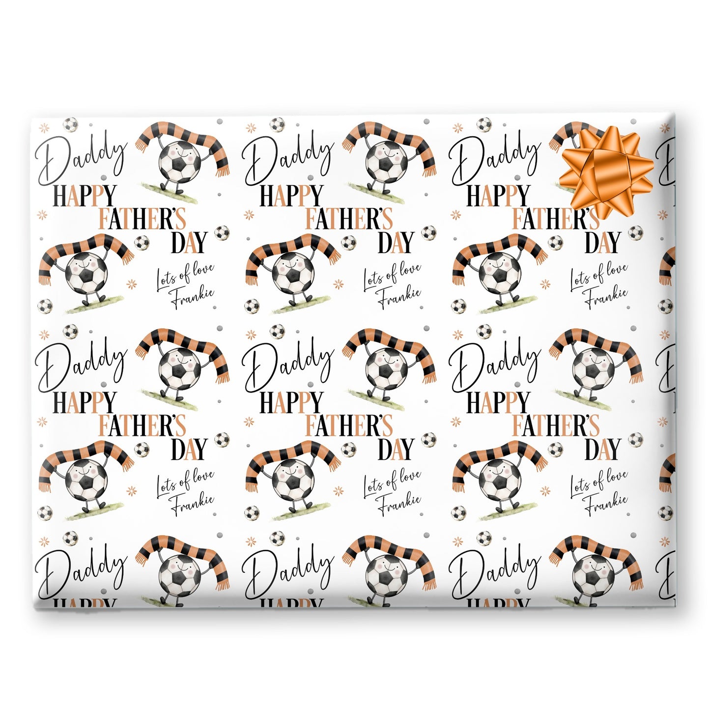 Personalised Gift Wrapping Paper Fathers Day