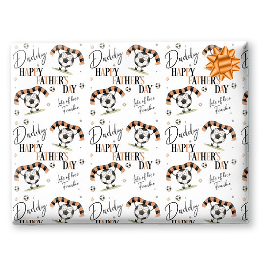 Personalised Gift Wrapping Paper Fathers Day