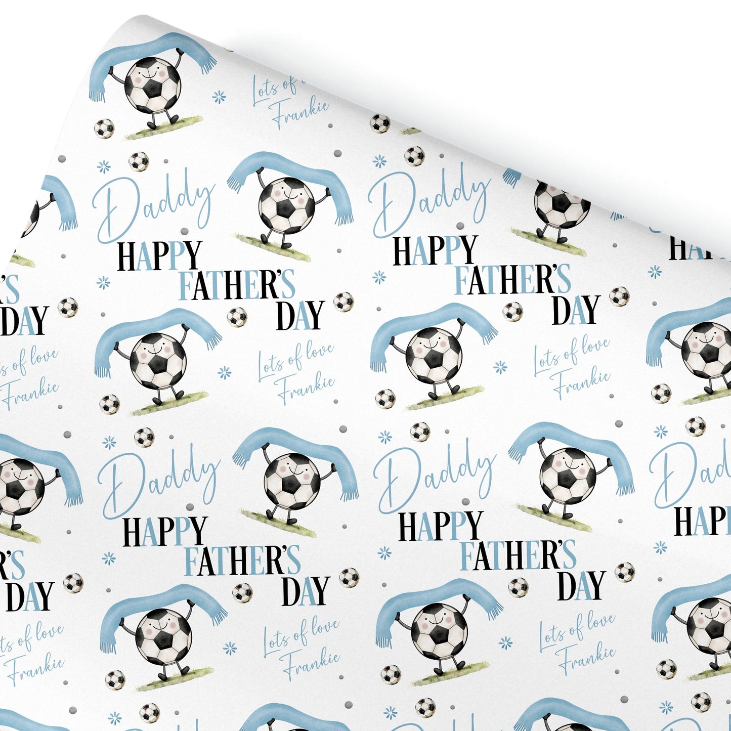Personalised Gift Wrapping Paper Fathers Day