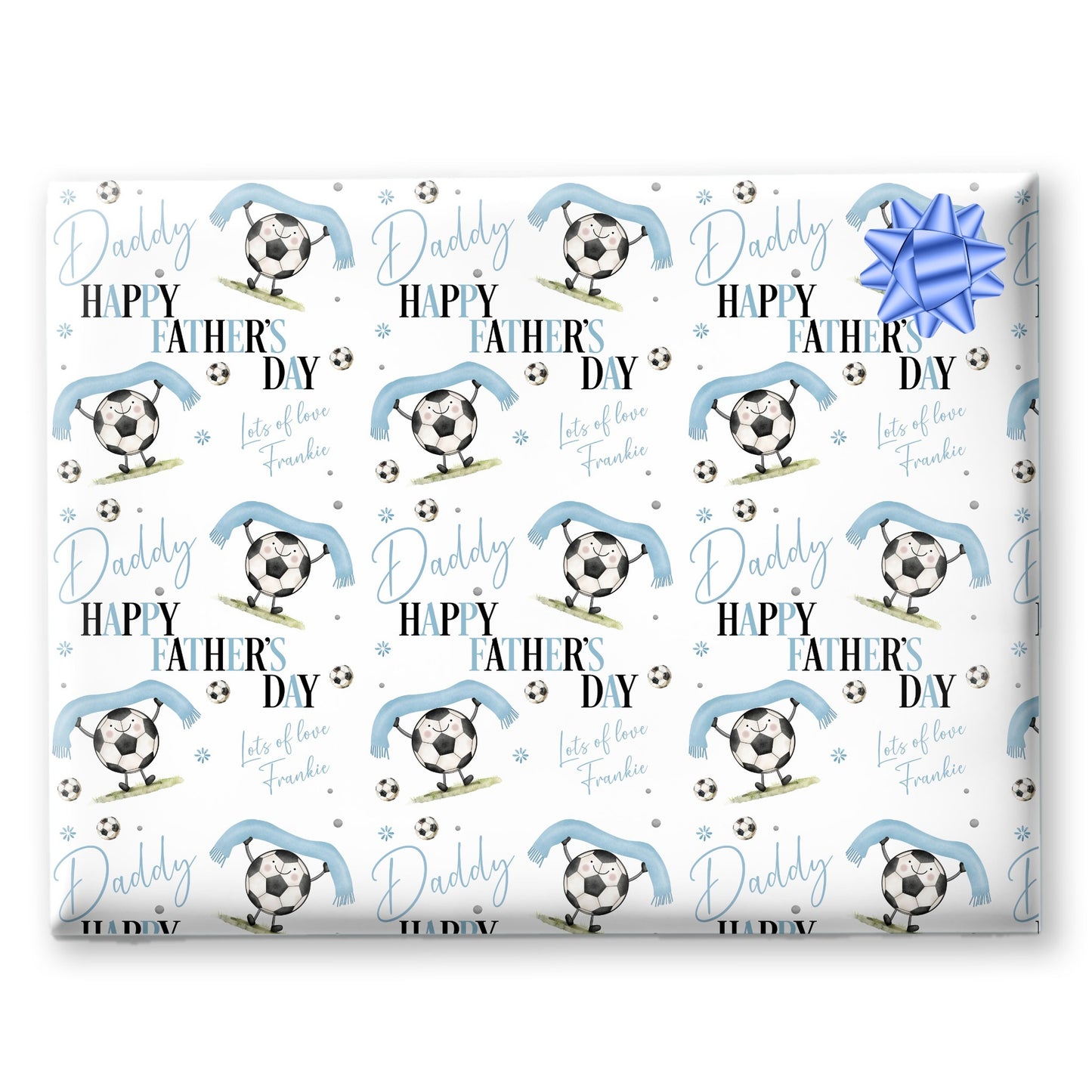Personalised Gift Wrapping Paper Fathers Day