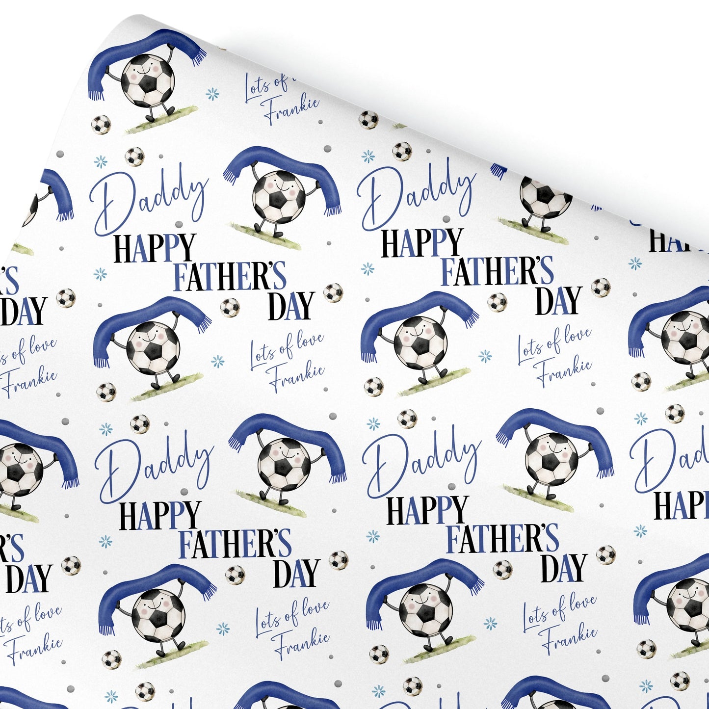 Personalised Gift Wrapping Paper Fathers Day