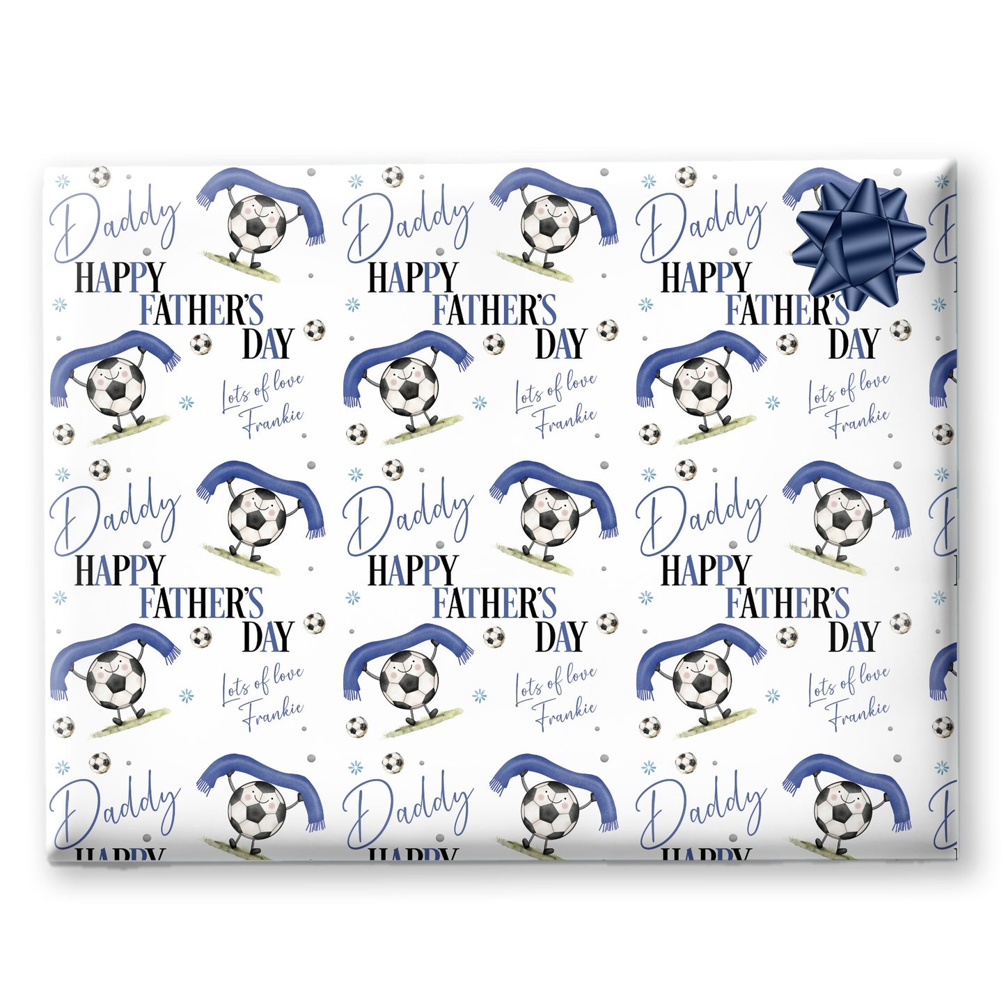 Personalised Gift Wrapping Paper Fathers Day