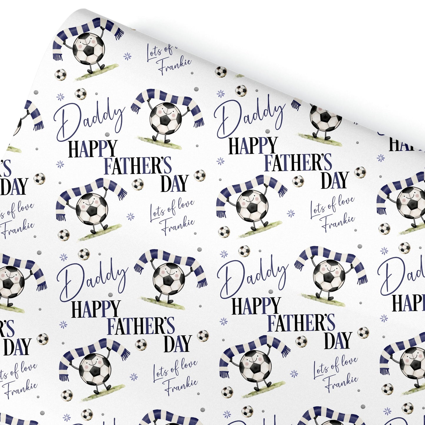 Personalised Gift Wrapping Paper Fathers Day