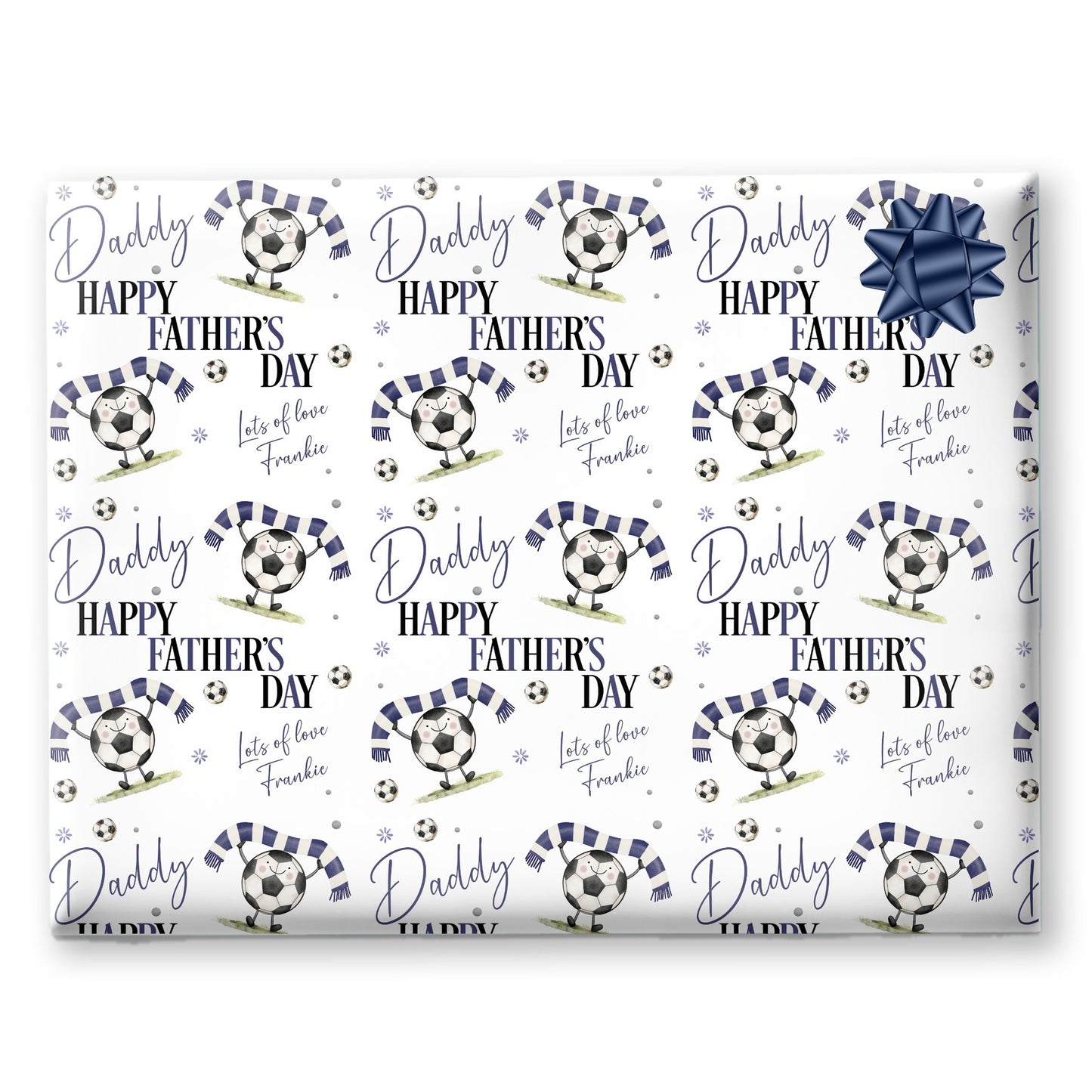 Personalised Gift Wrapping Paper Fathers Day