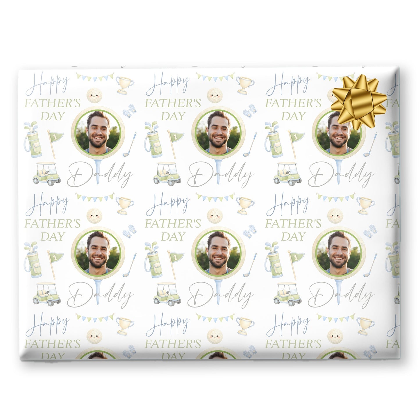 Personalised Gift Wrapping Paper Fathers Day