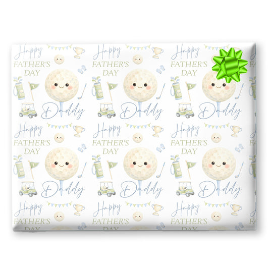 Personalised Gift Wrapping Paper Fathers Day