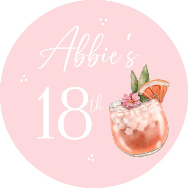 Birthday Stickers Party Bags Sweet Cone Thank You Stickers Labels Tags