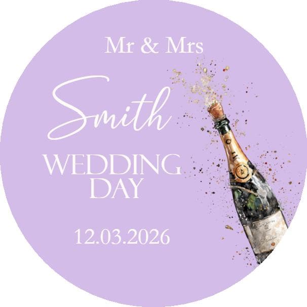 Wedding Stickers, Wedding Favour Sticker, Party Bags, Wedding Stationary, Sweet Cone Labels, Personalised Stickers, Envelope Seals, Wedding