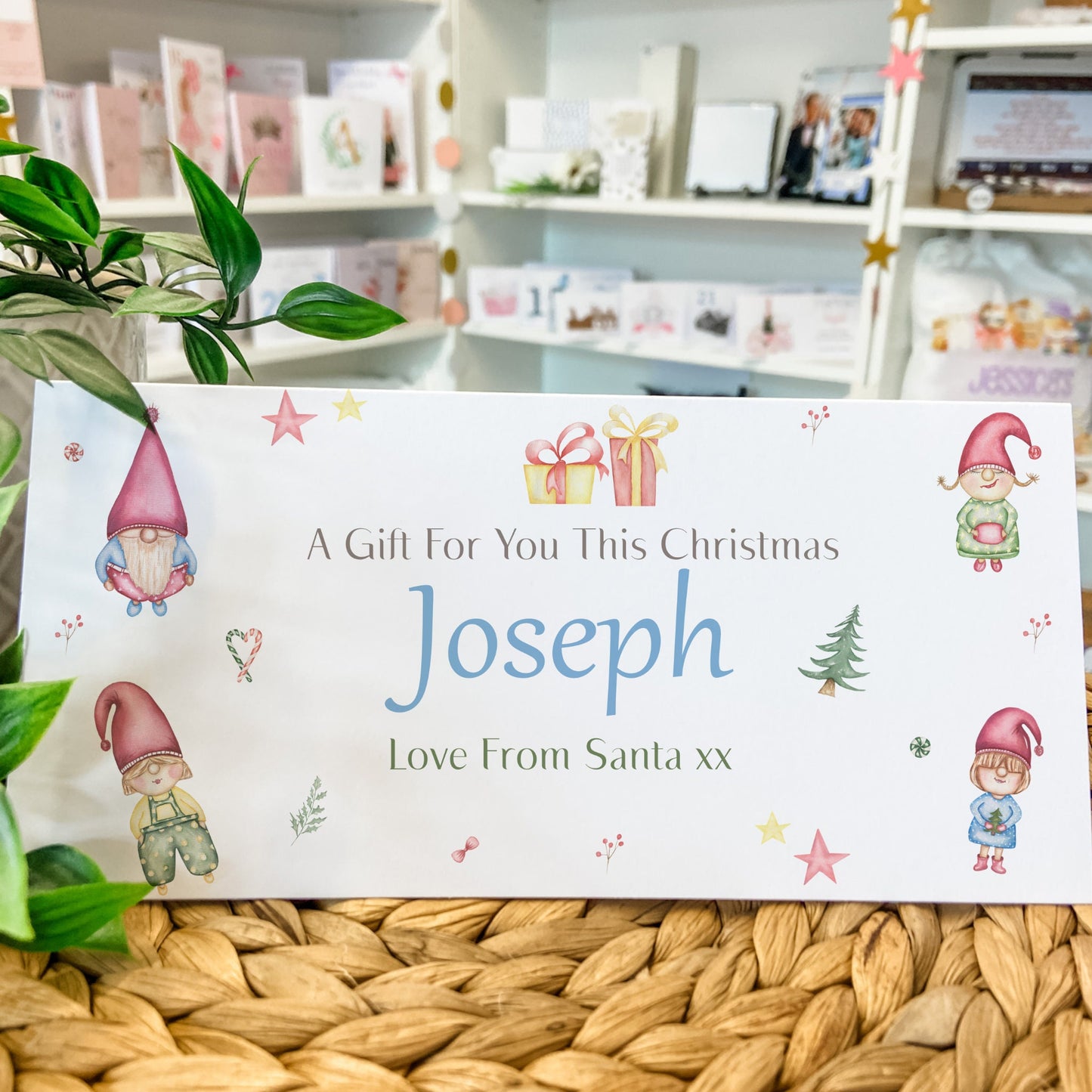 Personalised Christmas Money Gift Wallet Christmas Cash Gift For you