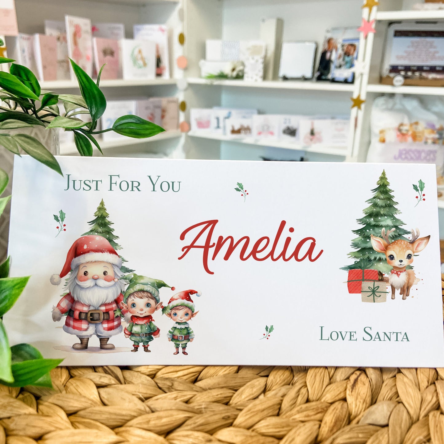 Personalised Christmas Money Gift Wallet Christmas Cash Gift For you