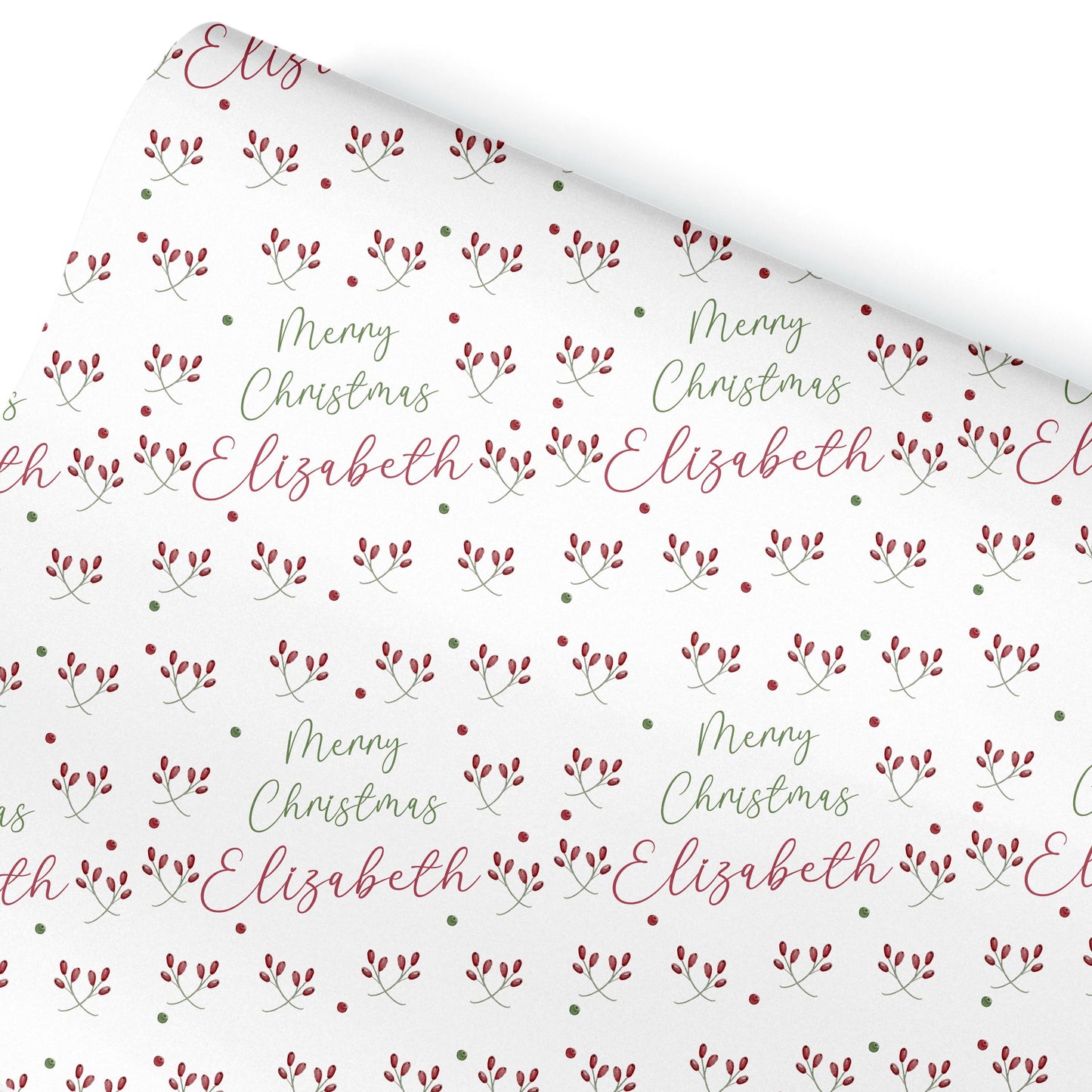Personalised Gift Wrap For Her | Personalised Christmas Wrapping Paper | Personalised Gift Wrap