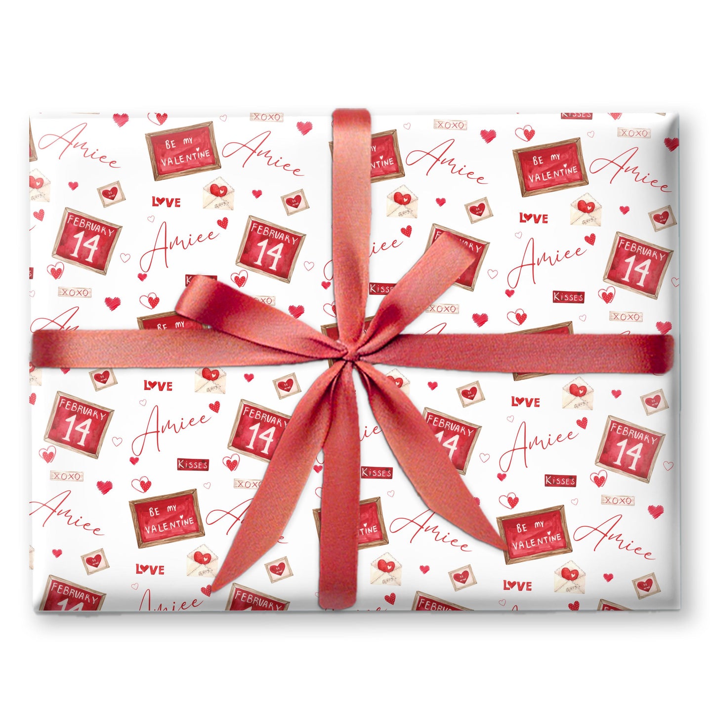 Personalised Valentines Wrapping Paper, Love letter design, Valentines Gifts, Gift Wrap, Valentines gift bag, gifts for her