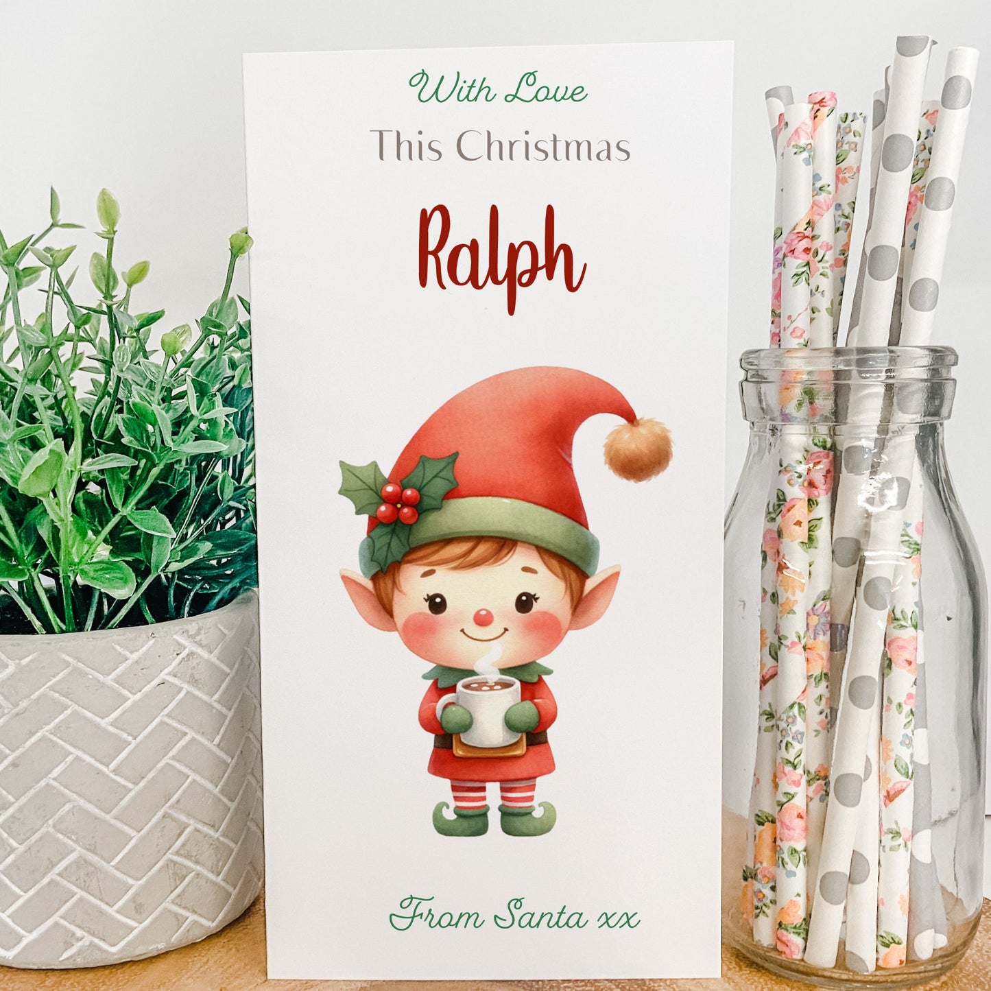 Personalised Christmas Money Gift Wallet Christmas Cash Gift For you