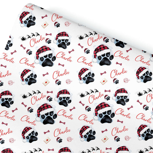 Personalised Dog Gift Wrap | Personalised Christmas Wrapping Paper | Personalised Gift Wrap | Fun Gift Wrap, Novelty gift wrap,Dog Gift Idea