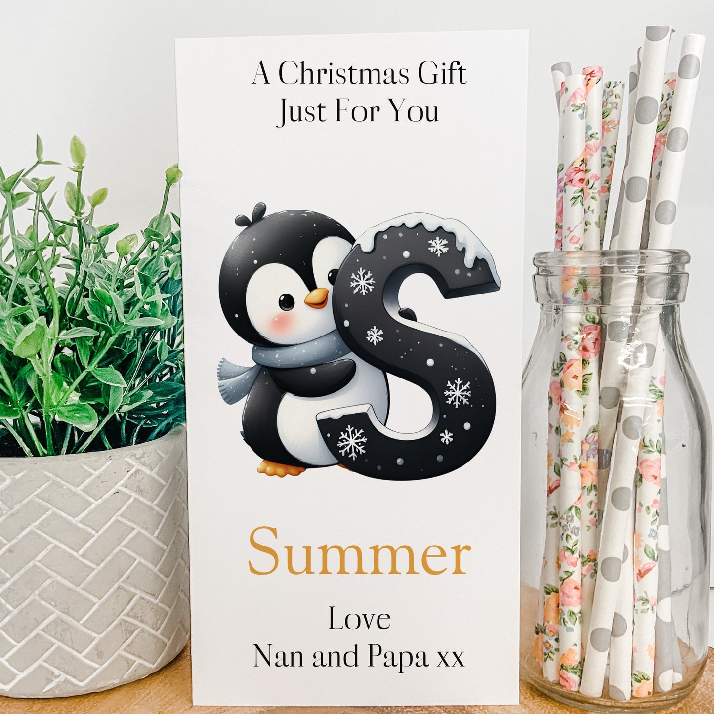 Personalised Christmas Money Gift Wallet Christmas Cash Gift For you