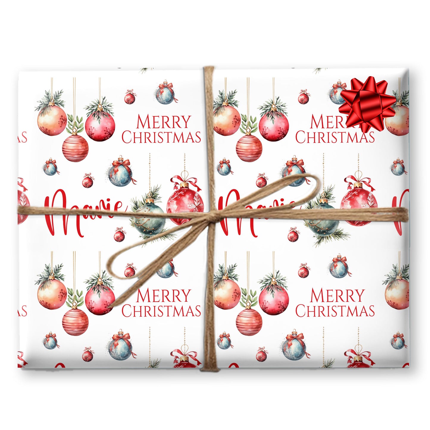 Personalised Gift Wrap | Personalised Christmas Wrapping Paper | Personalised Gift Wrap | Fun Gift Wrap |  Santa Gift Wrap