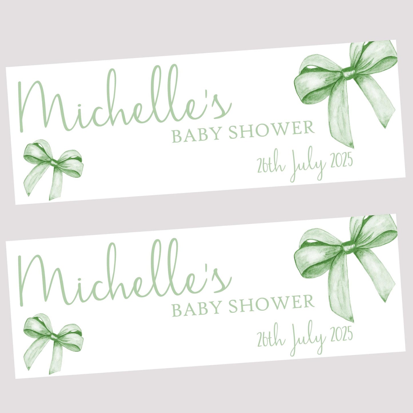 Baby Shower Decor, Personalised Baby Shower banner, Mum to be, Baby Shower Signs, Pastel Baby Shower Decorations