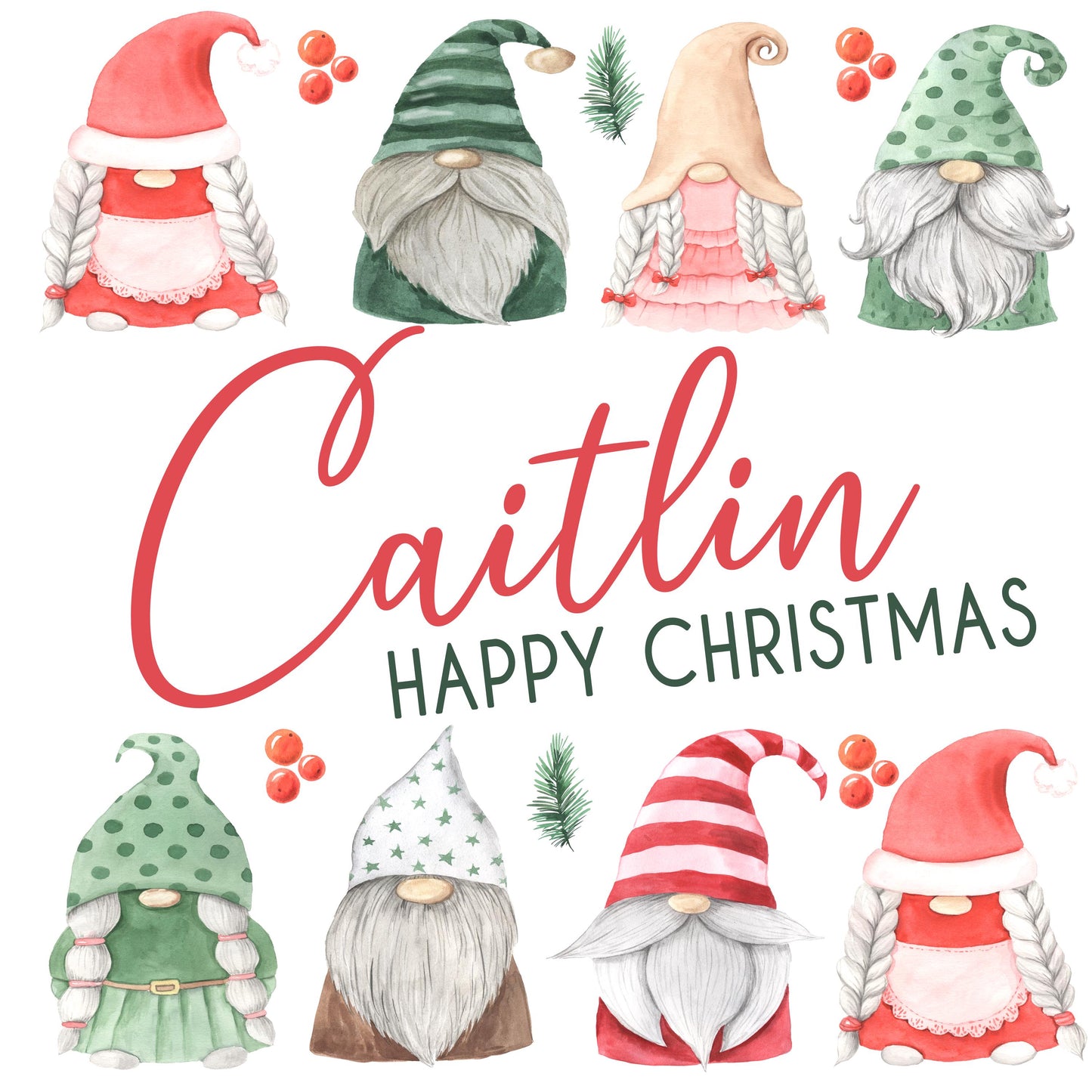 Personalised Gift Wrap | Personalised Christmas Wrapping Paper | Personalised Gift Wrap | Fun Gift Wrap |  Gonks Gift Wrap