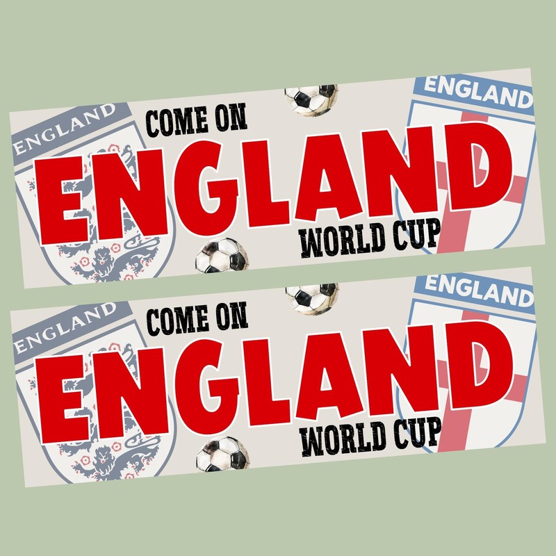 England World Cup Banner, World Cup Party Banner Personalised