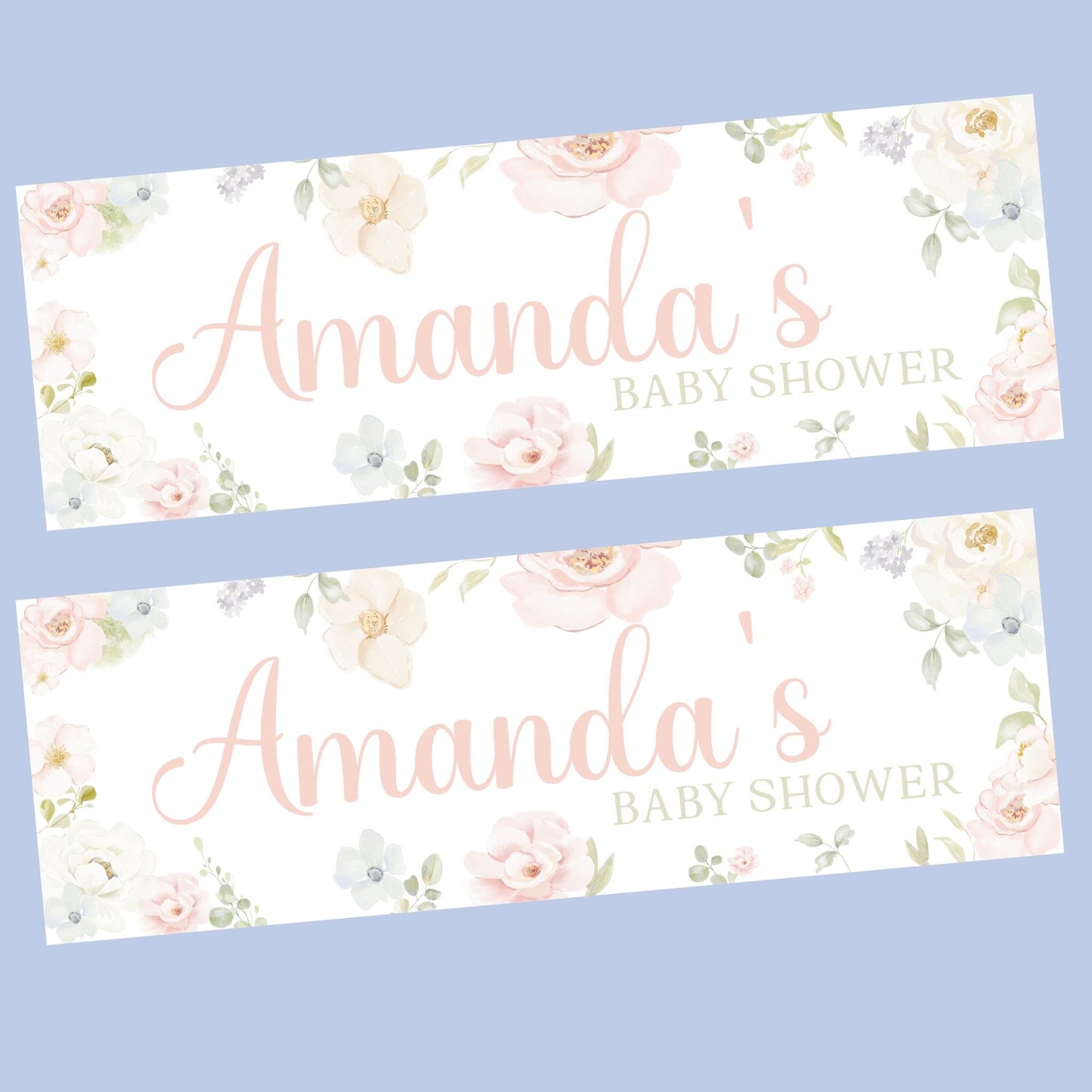 Personalised Baby Shower Decorations , Mum to be banner, Baby Shower, Christening, Pastel Baby Shower Decorations, Baby Shower ideas