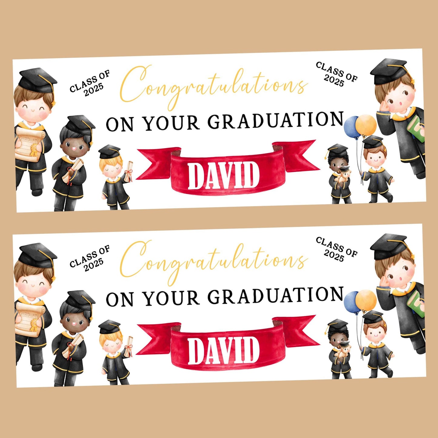 Nursery Graduation Banner , Personalised Nursery Party Banner, Custom Banner,  Well done Banner, Pre-School Graduation, Leaving Nursery