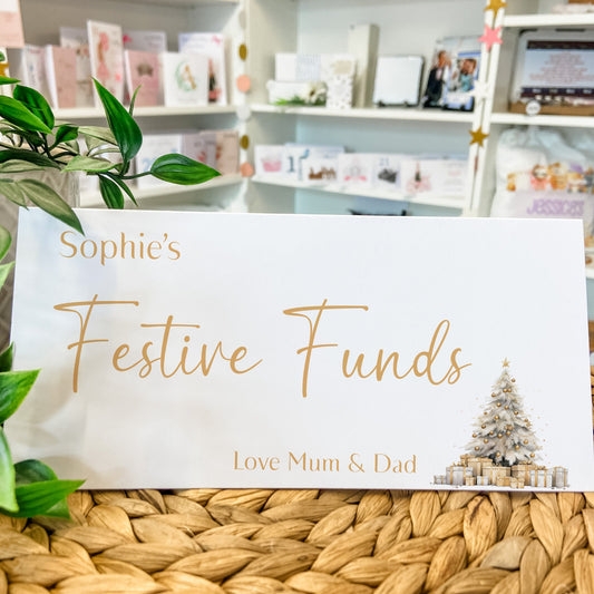 Personalised Christmas Money Gift Wallet Christmas Cash Gift For you