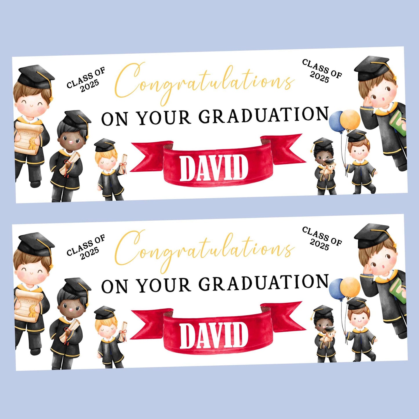 Nursery Graduation Banner , Personalised Nursery Party Banner, Custom Banner,  Well done Banner, Pre-School Graduation, Leaving Nursery