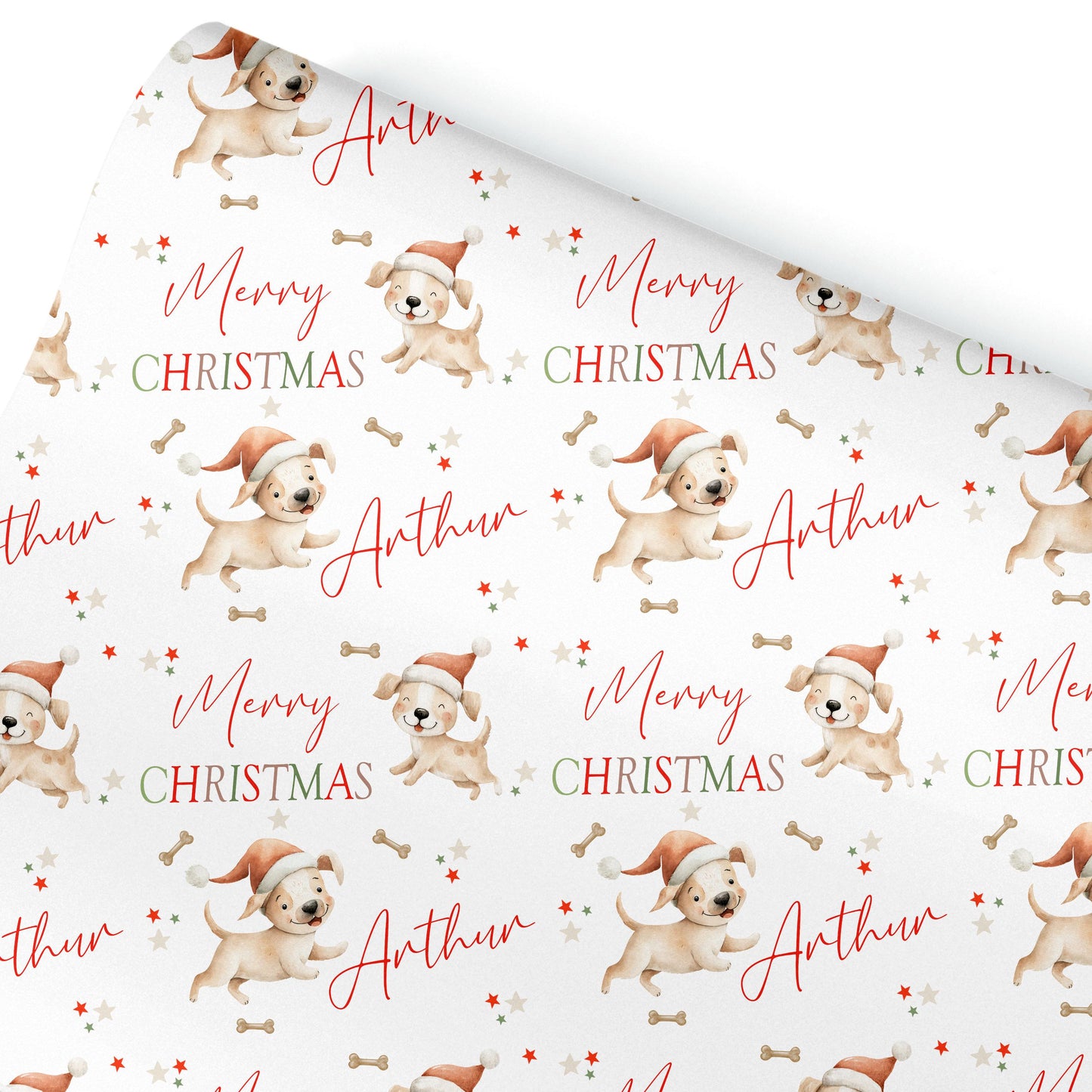 Personalised Dog Gift Wrap | Personalised Christmas Wrapping Paper | Personalised Gift Wrap | Fun Gift Wrap