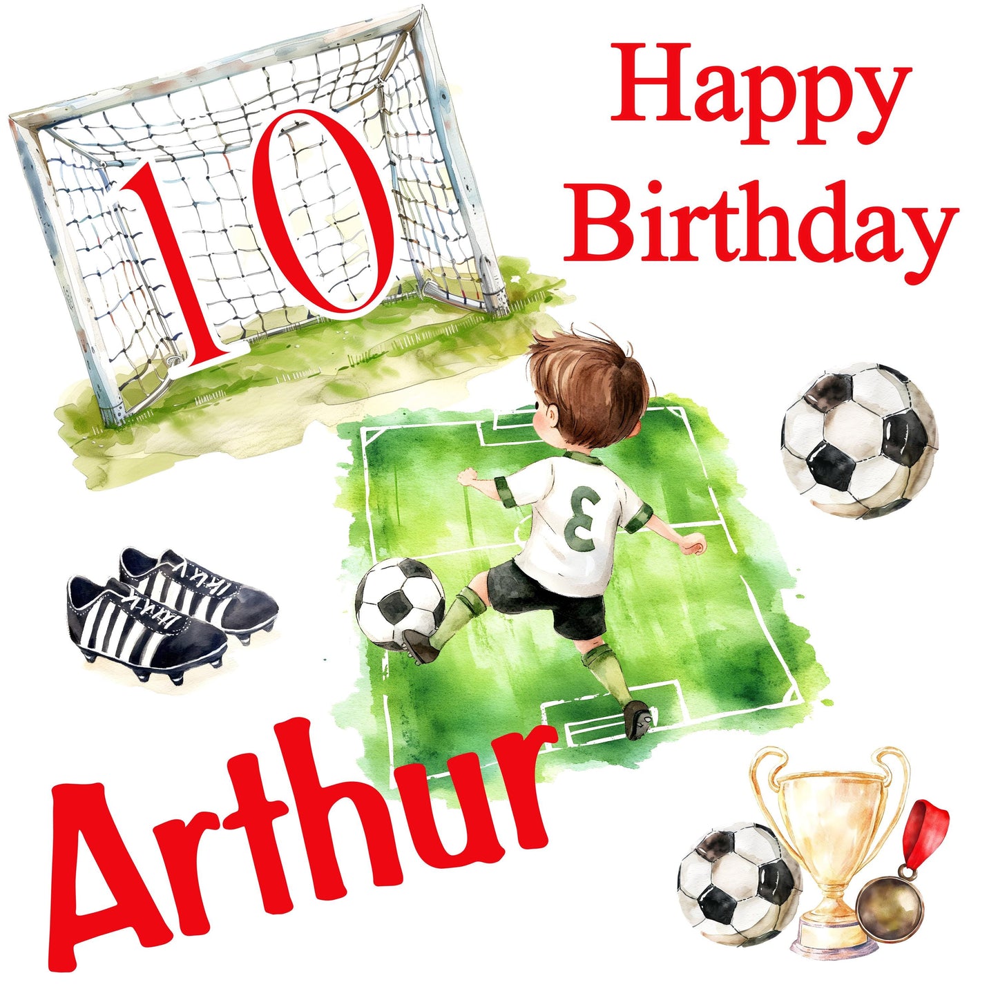 Personalised Gift Wrap | Personalised Birthday Wrapping Paper | Personalised Gift Wrap | Fun Gift Wrap | Boys Football
