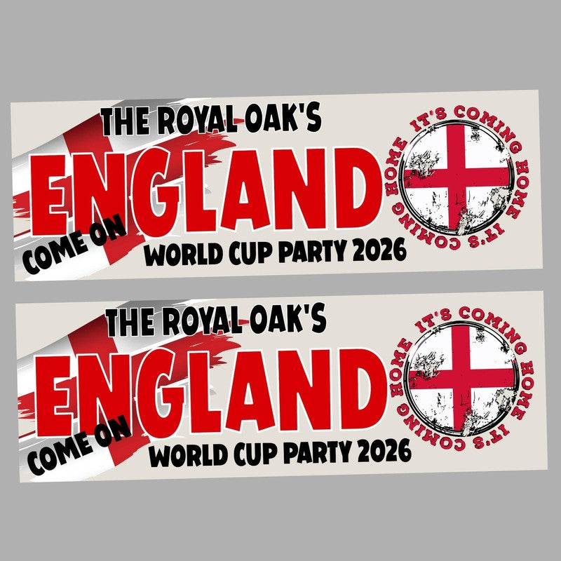 World Cup Banner, World Cup Party Scotland Banner Personalised