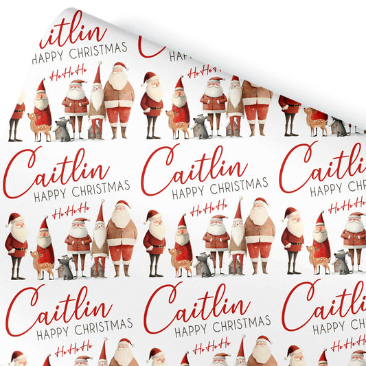 Personalised Gift Wrap | Personalised Christmas Wrapping Paper | Personalised Gift Wrap | Fun Gift Wrap  | Teenager gift wrap