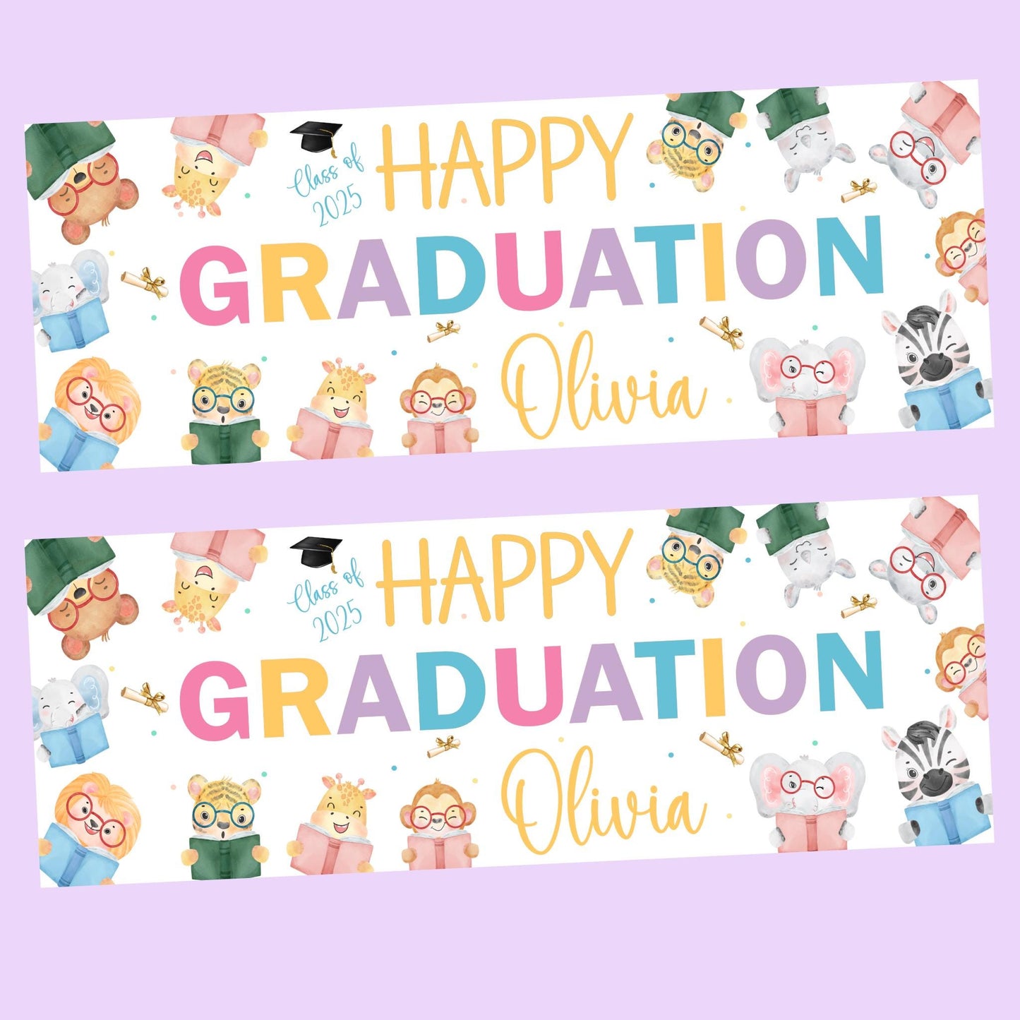 Nursery Graduation Banner , Personalised Nursery Party Banner, Custom Banner,  Well done Banner, Pre-School Graduation, Leaving Nursery